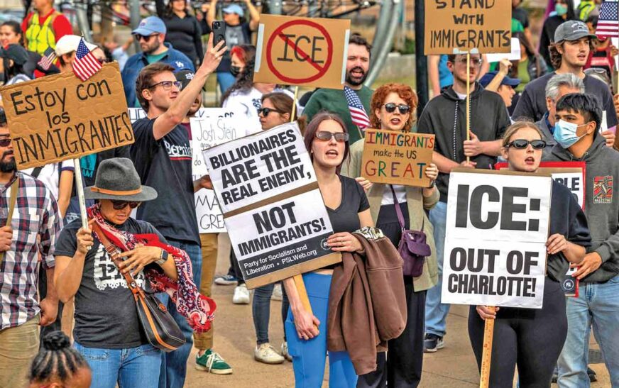 «Invasión policial en la sombra: Redadas intensas y críticas detenciones rodean a la comunidad inmigrante de Charlotte»