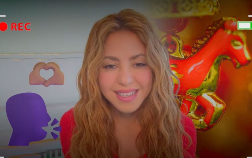 Shakira sorprende con un emotivo mensaje en mandarín por el Año Nuevo Chino
