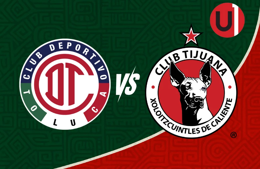 Toluca 1-0 Tijuana:  Resultado, goles y estadísticas