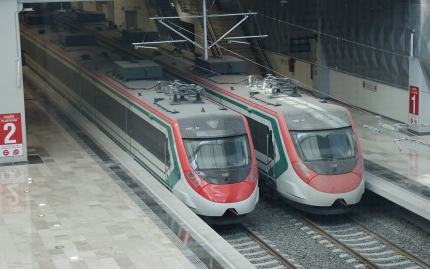 El Tren México-AIFA inicia pruebas de circulación: las imágenes que confirman su avance